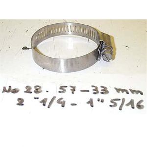 CLAMP - HOSE 1 1/4 - 2 1/4 INCH