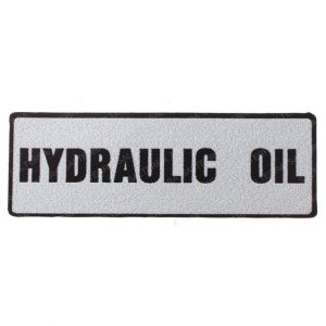 DECAL - HYDRAULIC OIL