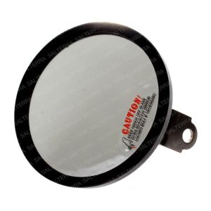 MIRROR - ROUND - FLAT - 5" BLK
