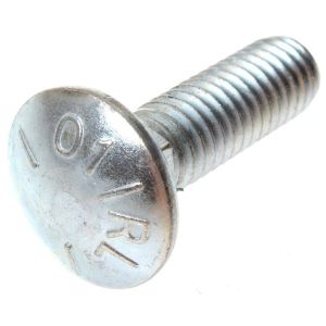 BOLT CARRIAGE 3/8-16X125 GR5
