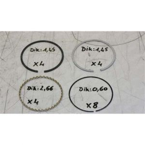 PISTON RING SET 4 CYL 0.75