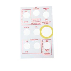 DECAL - CONTROL BOX MTR CONTROL