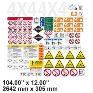 LABEL KIT- SJ61/66T
