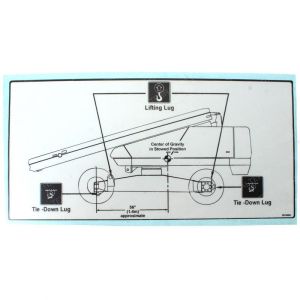 DECAL - LIFTTIEDOWN LOCTB42-50