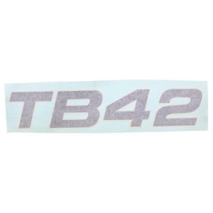 TB42 LOGO DECAL